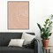 Blush Flowers III by Sarah Leonard Canvas Wall Art Print Framed